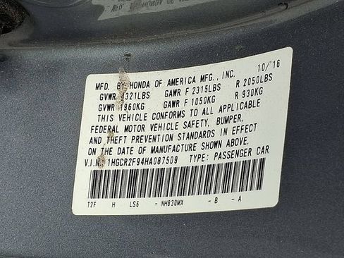 Used 2017 Honda Accord EX-L image 26