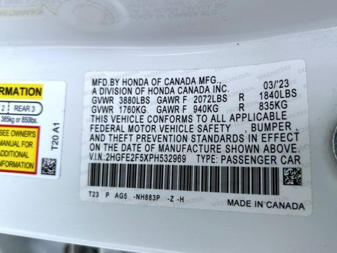 Used 2023 Honda Civic Sport image 24