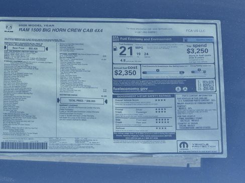 New 2026 RAM 1500 Big Horn AWD/4WD image 31