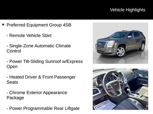 Used 2012 GMC Terrain SLT w/ Chrome and Technology Package AWD/4WD image 5