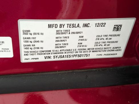 Used 2023 Tesla Model S Standard Range image 32
