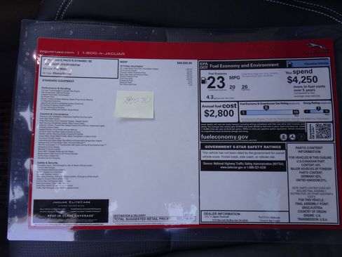 New 2024 Jaguar E-PACE R-Dynamic SE image 6