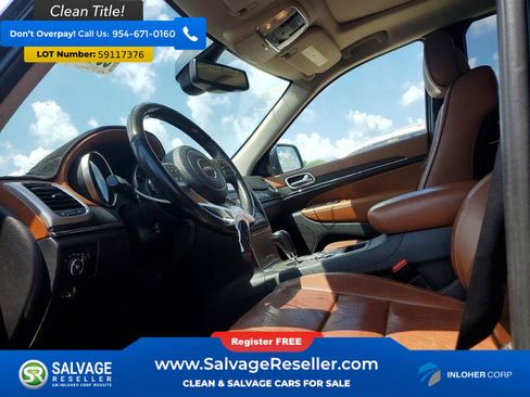 Used 2012 Jeep Grand Cherokee Overland Summit RWD image 9