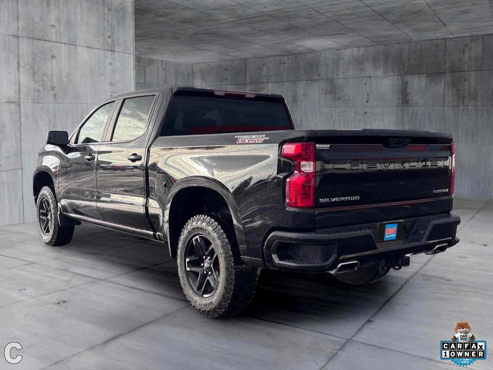 Certified 2025 Chevrolet Silverado 1500 Custom Trail Boss AWD/4WD image 4