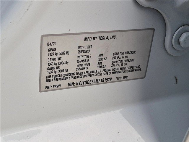 Used 2021 Tesla Model Y Long Range AWD/4WD image 27