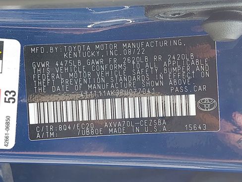 Used 2023 Toyota Camry SE w/ Convenience Package image 12