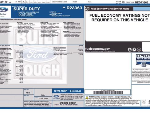Used 2022 Ford F350 XL w/ Power Equipment Group AWD/4WD image 4