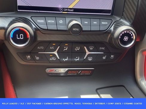 Used 2016 Chevrolet Corvette Z06 w/ 3LZ Preferred Equipment Group image 27