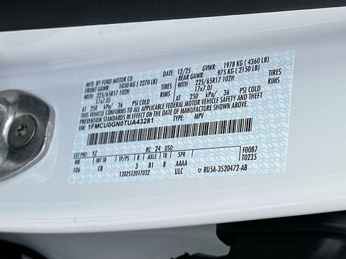 New 2026 Ford Escape Active image 20