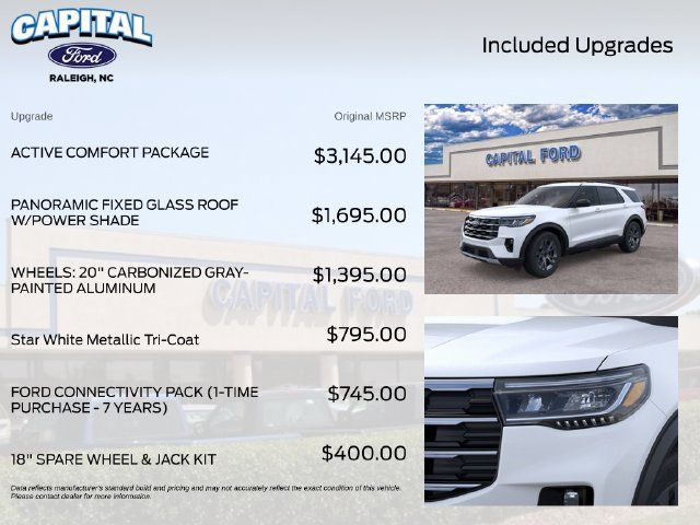 New 2026 Ford Explorer Active w/ Active Comfort Package AWD/4WD image 5