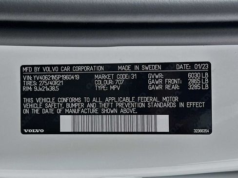 Used 2023 Volvo XC90 B6 Plus w/ Protection Package Premier AWD/4WD image 32