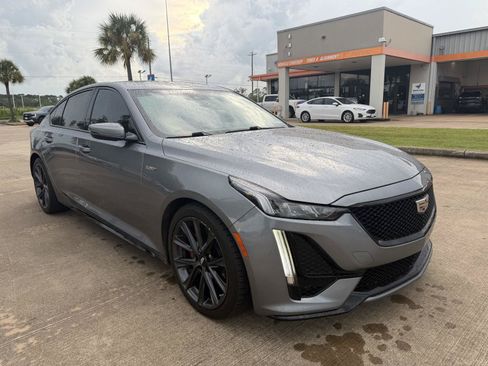 Used 2021 Cadillac CT5 V w/ Cold Weather Package RWD image 2