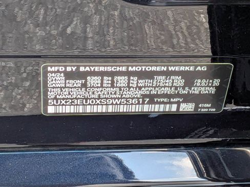 Certified 2025 BMW X5 xDrive40i w/ M Sport Package AWD/4WD image 42