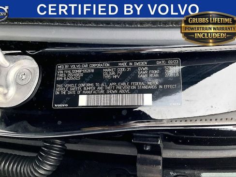 Certified 2023 Volvo XC60 B5 Ultimate w/ Protection Package Premier FWD image 43