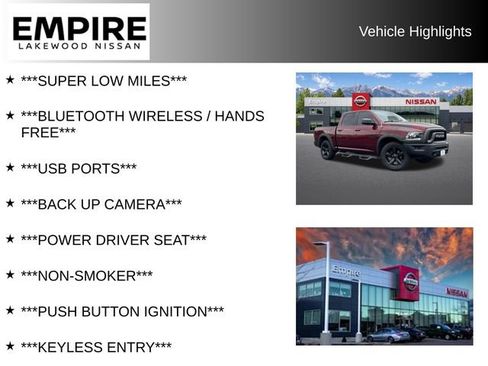 Used 2019 RAM 1500 Warlock AWD/4WD image 2