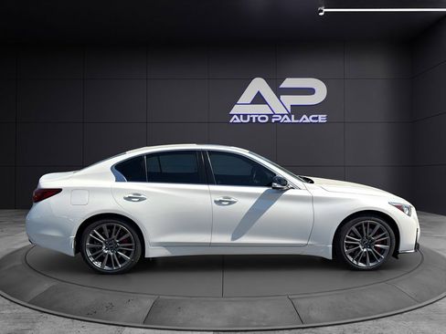 Used 2019 INFINITI Q50 Red Sport 400 w/ Sensory Package image 7