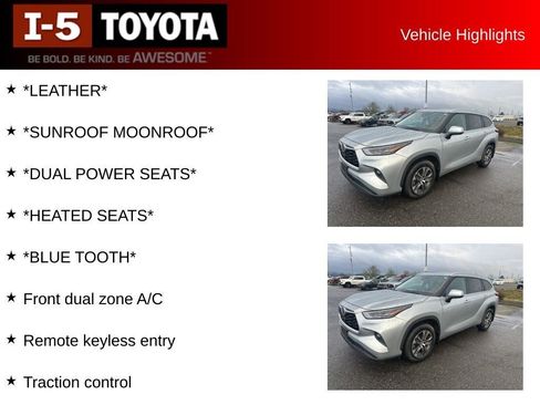 Used 2022 Toyota Highlander XLE image 3