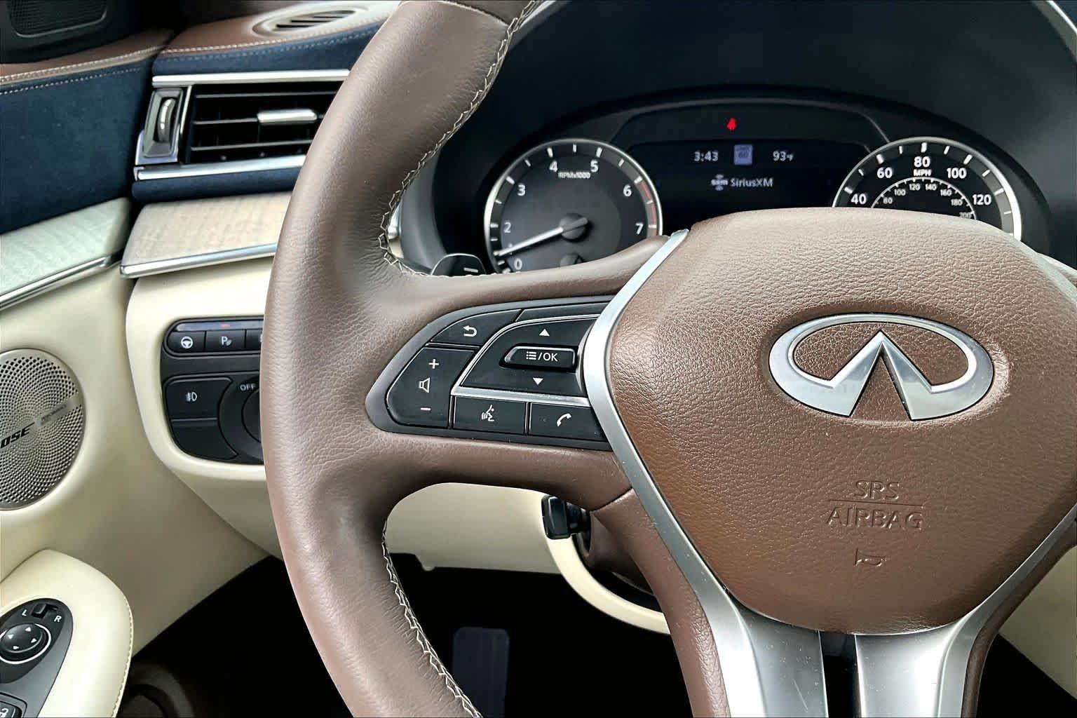 Used 2021 INFINITI QX50 Autograph w/ Premium White Leather Package AWD/4WD image 24