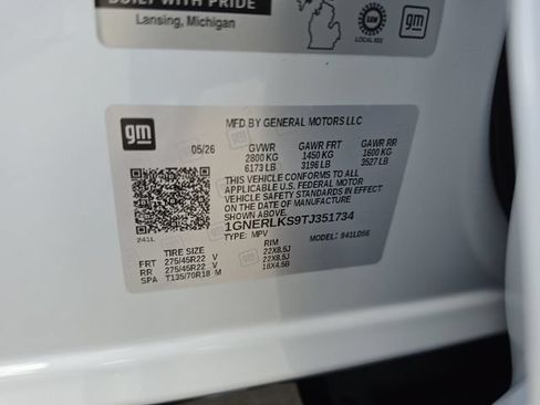 New 2026 Chevrolet Traverse RS w/ LPO, Floor Liner Package FWD image 40