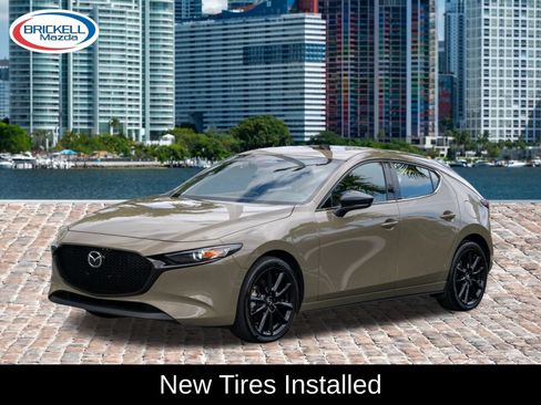 Used 2025 MAZDA MAZDA3 Carbon AWD/4WD image 1