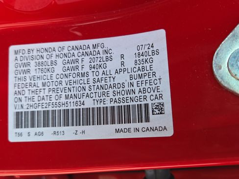 Used 2025 Honda Civic Sport image 21