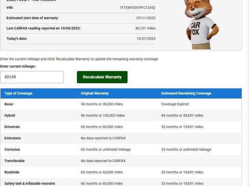 Used 2023 Ford F150 Tremor image 71