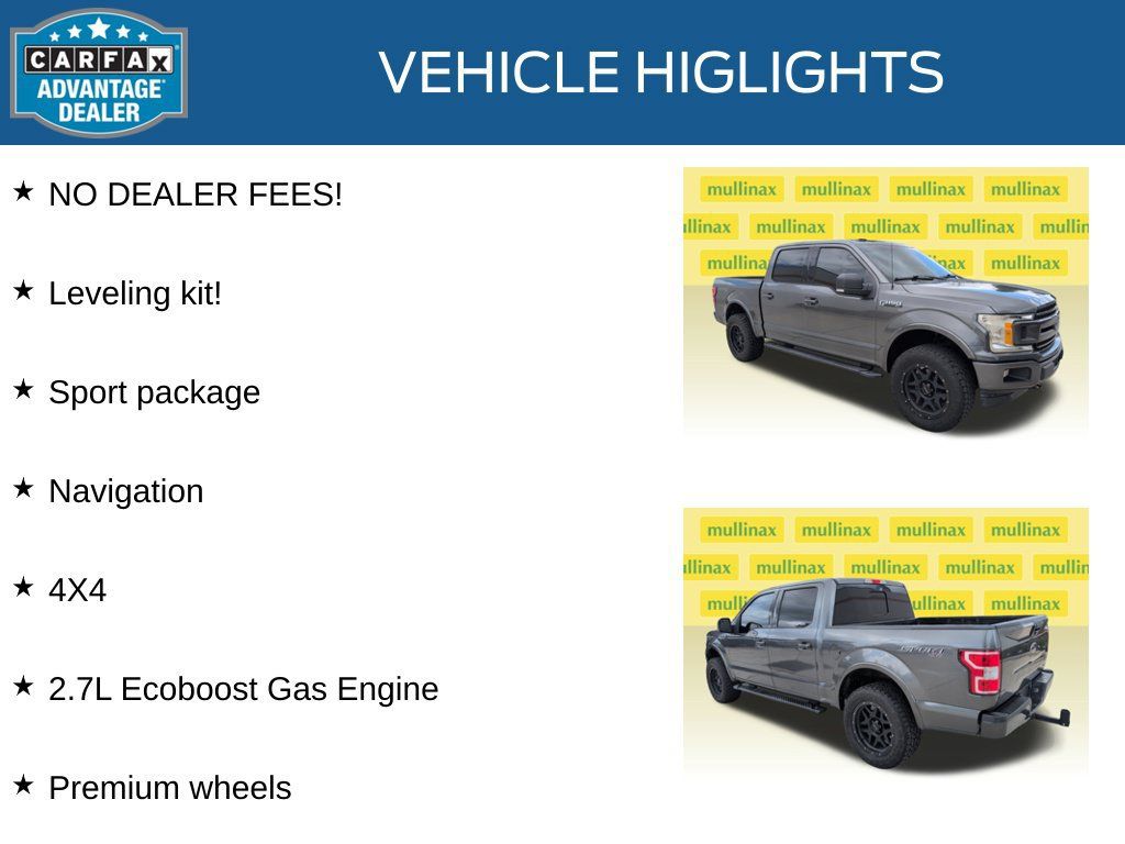 Used 2019 Ford F150 XLT w/ Equipment Group 302A Luxury AWD/4WD image 11