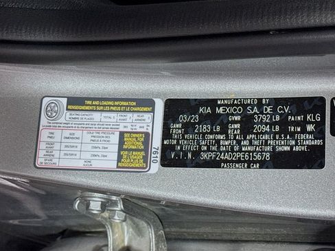 Certified 2023 Kia Forte LXS FWD image 28