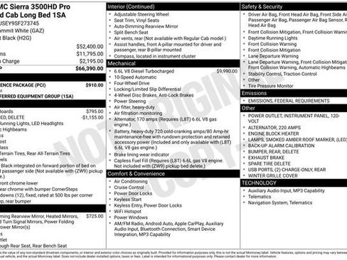 New 2025 GMC Sierra 3500 Pro w/ Convenience Package image 4