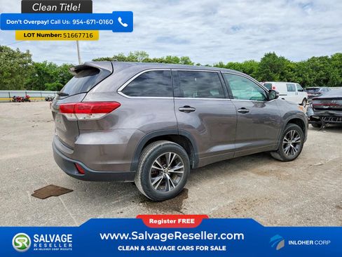 Used 2018 Toyota Highlander LE FWD image 4