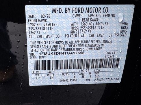 New 2026 Ford Explorer Active AWD/4WD image 44