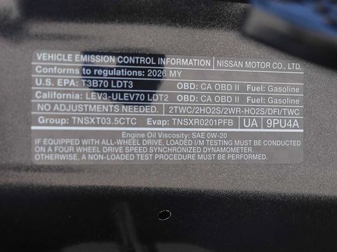 New 2026 Nissan Pathfinder SV AWD/4WD image 14