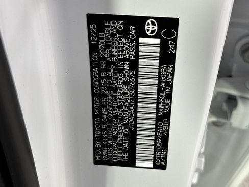 New 2026 Toyota Prius XLE image 28