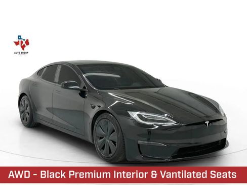 Used 2021 Tesla Model S Plaid AWD/4WD image 1