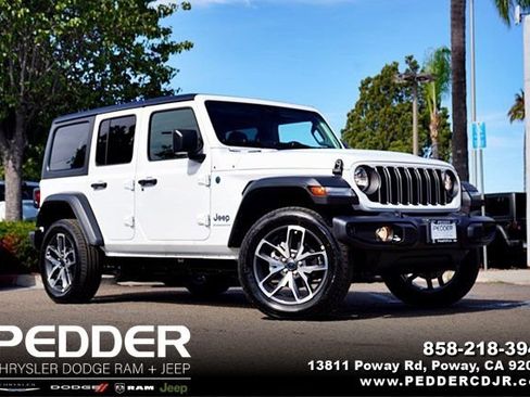 New 2025 Jeep Wrangler Unlimited Sport S 4xe w/ Convenience Group AWD/4WD image 1