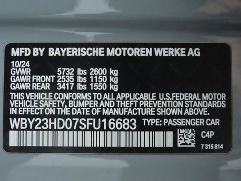 Used 2025 BMW i4 eDrive40 w/ M Sport Package image 36