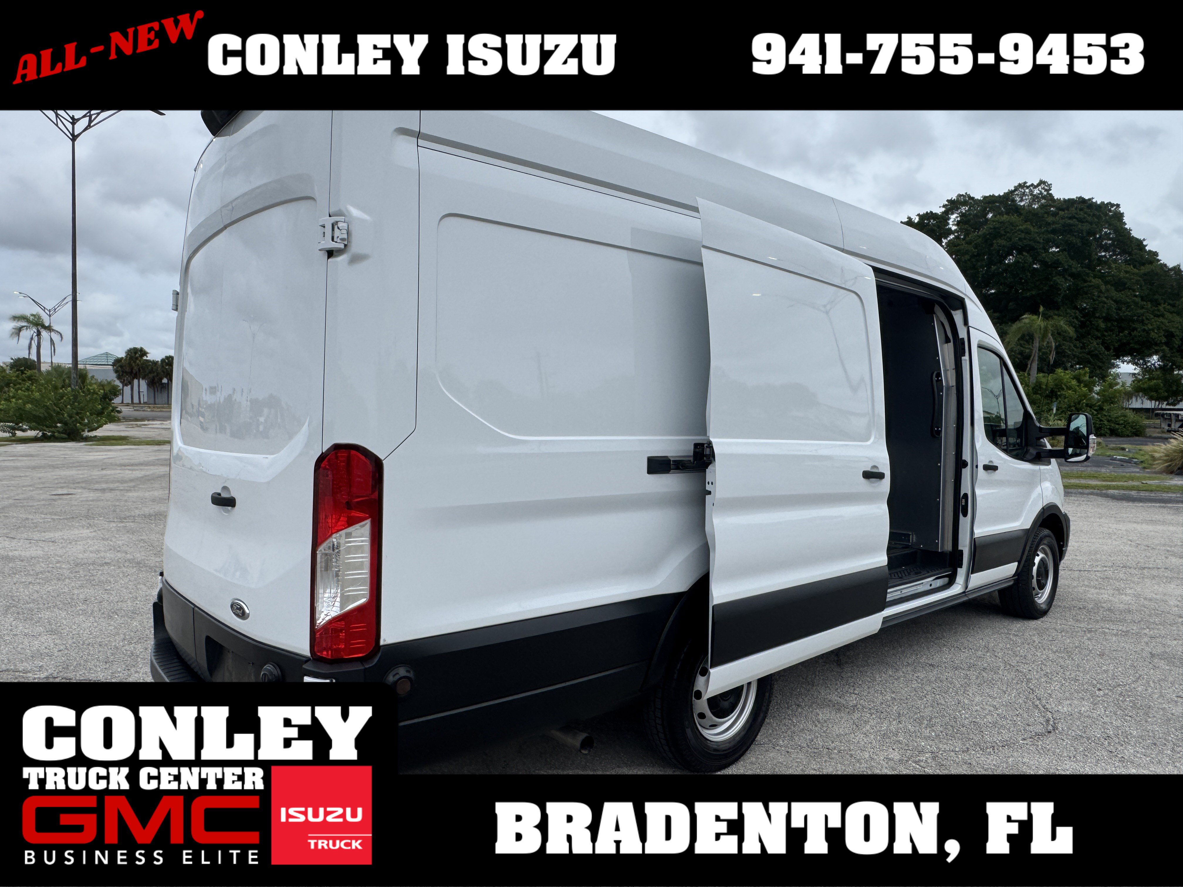 Used 2021 Ford Transit 350 148 High Roof Extended w/ Parcel Delivery Package RWD image 6