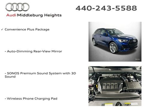 Certified 2025 Audi Q3 2.0T Premium w/ Convenience Plus Package AWD/4WD image 10