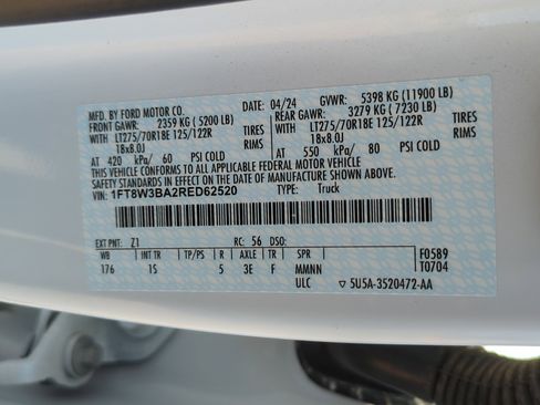 Used 2024 Ford F350 XL w/ STX Appearance Package AWD/4WD image 33