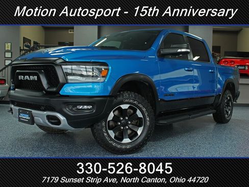 Used 2021 RAM 1500 Rebel w/ Leather & Sound Group AWD/4WD image 1