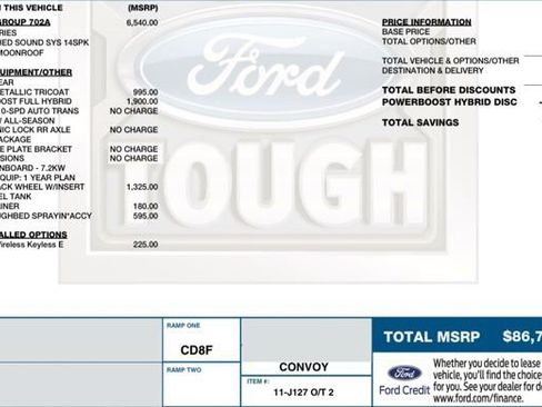 Used 2025 Ford F150 Platinum w/ Equipment Group 702A High AWD/4WD image 16