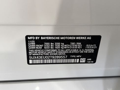 Used 2026 BMW X5 xDrive50e w/ M Sport Package AWD/4WD image 38