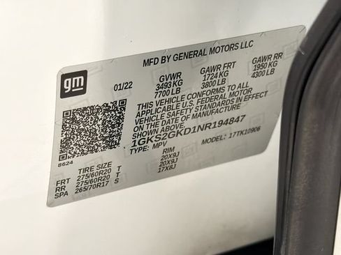 Used 2022 GMC Yukon XL SLT w/ SLT Premium Package AWD/4WD image 30