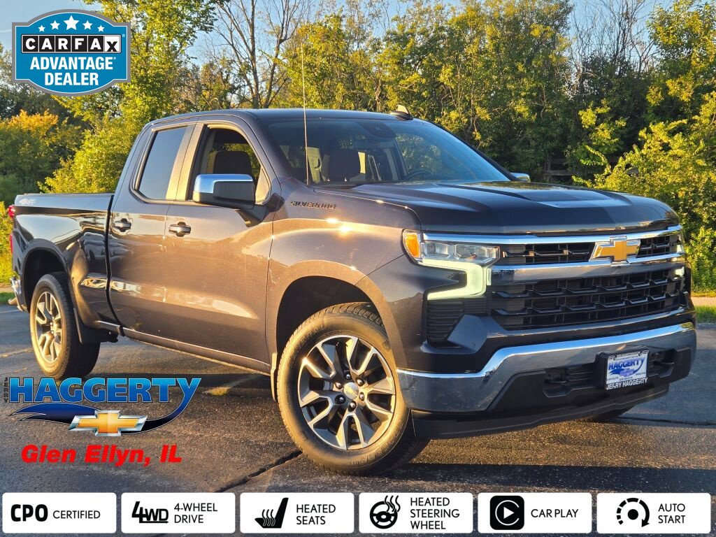Certified 2023 Chevrolet Silverado 1500 LT w/ LPO, Dark Essentials Package AWD/4WD image 1