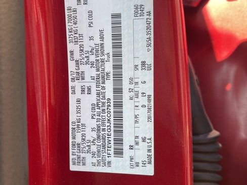 Used 2018 Ford F150 Lariat w/ Equipment Group 502A Luxury image 29