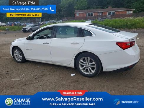 Used 2016 Chevrolet Malibu Hybrid w/ Driver Confidence Package FWD image 3