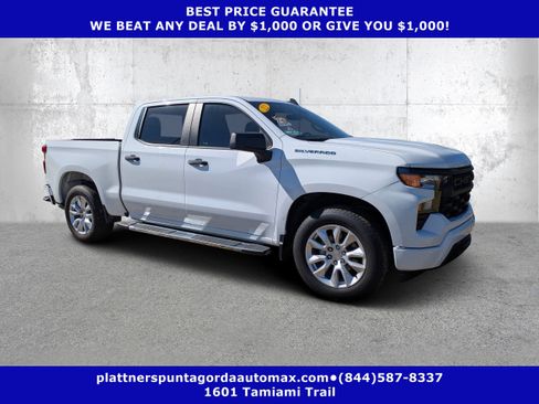 Used 2022 Chevrolet Silverado 1500 Custom RWD image 1
