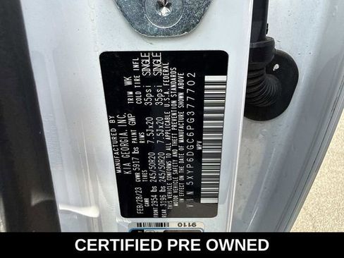 Used 2023 Kia Telluride S w/ S Sunroof Package AWD/4WD image 30