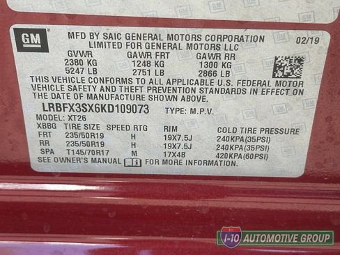 Used 2019 Buick Envision Premium AWD/4WD image 34