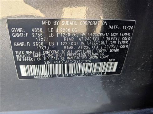 Used 2025 Subaru Outback Premium AWD/4WD image 24